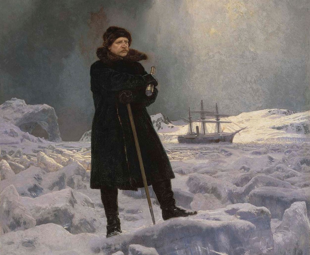 Tässä Nordenskiöld pohtii kulkeeko Leppävaarasta Luukkiin tosiaan ulkoilutie?